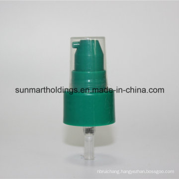 Aluminum Plastic Cream Pump with Overcap